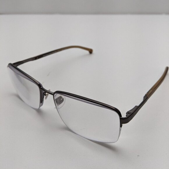 🕶️ Brooks Brothers BB1044-1221 Semi Rimless Eyeglasses 56/17-145 / JLE626🕶️​ - Picture 2 of 7